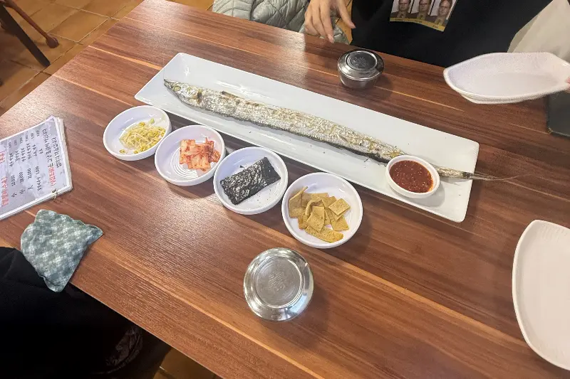 통갈치구이