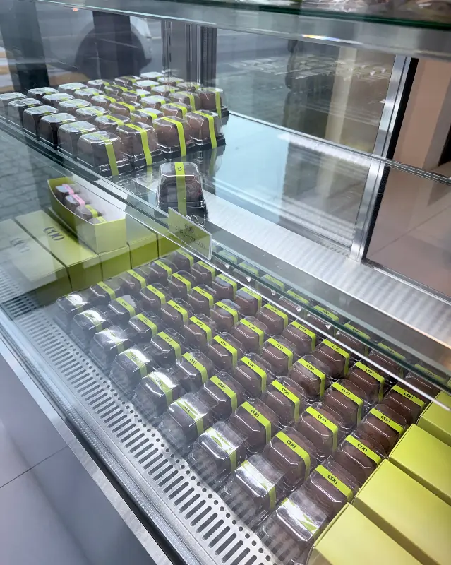 두쫀쿠 진열 모습