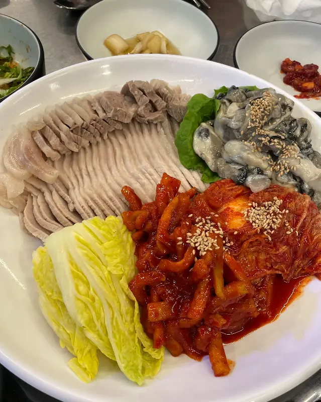 푸짐한 한 상 차림