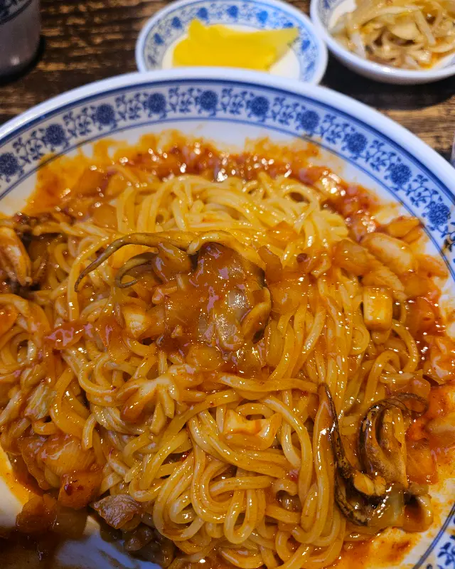 해물이 가득한 짬뽕