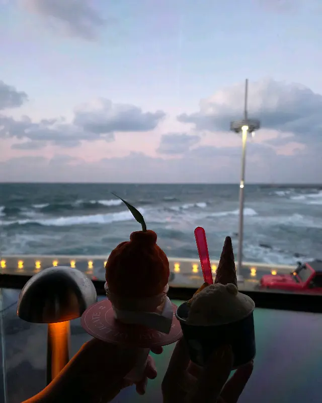 한라봉 젤라봉과 바다