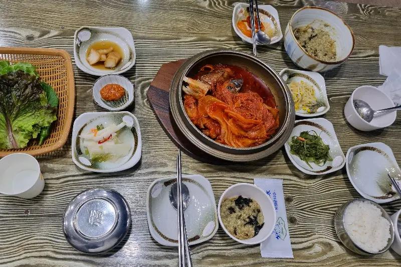 푸짐한 한 상 차림