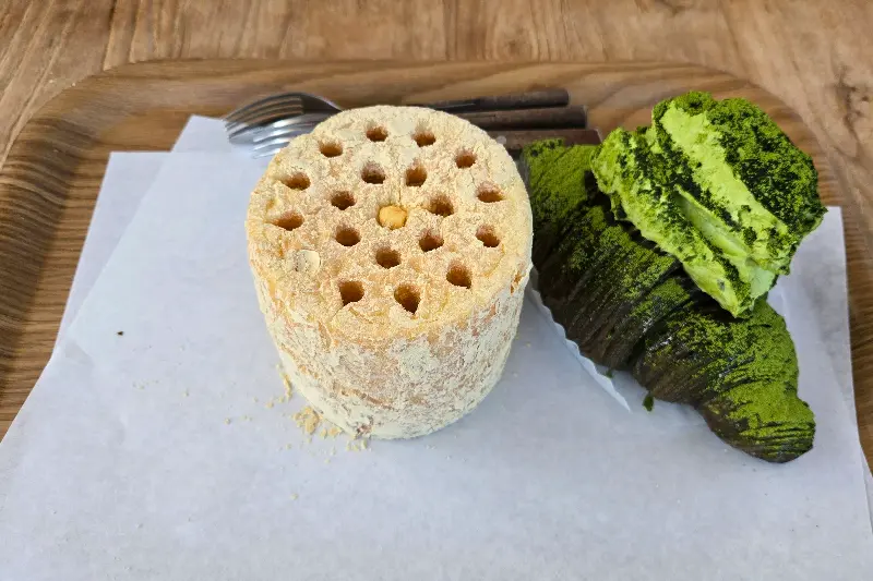 독특한 모양의 빵