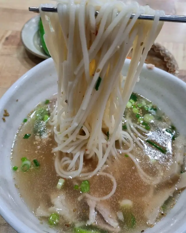 고기국수 한 그릇