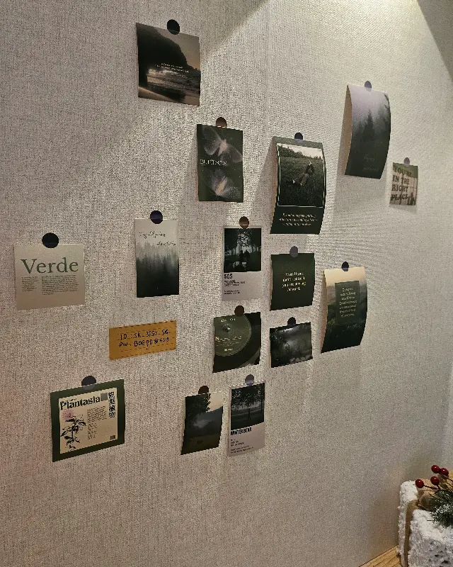 카페 내부 장식