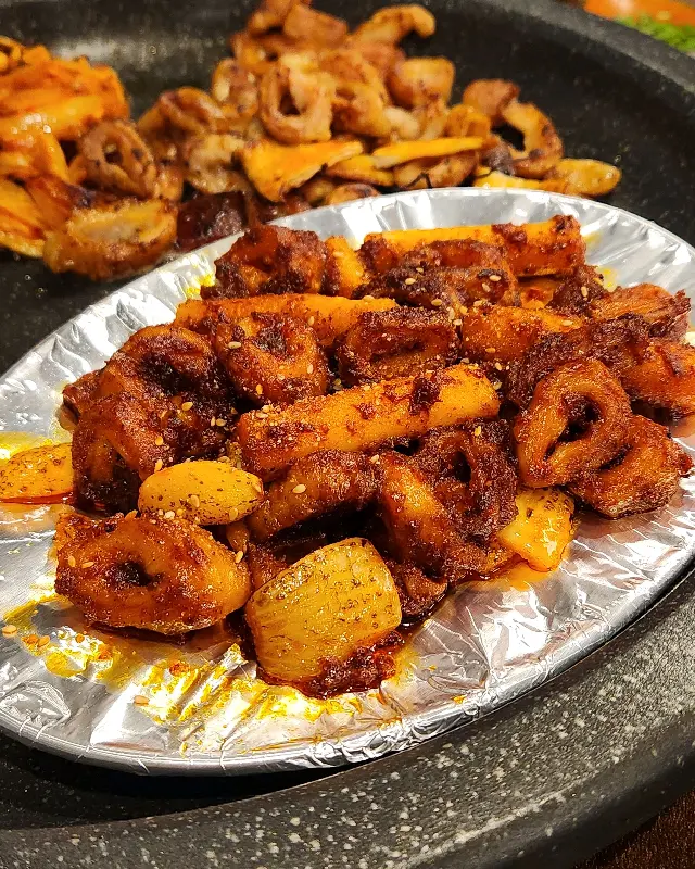 무한리필 라면 코너