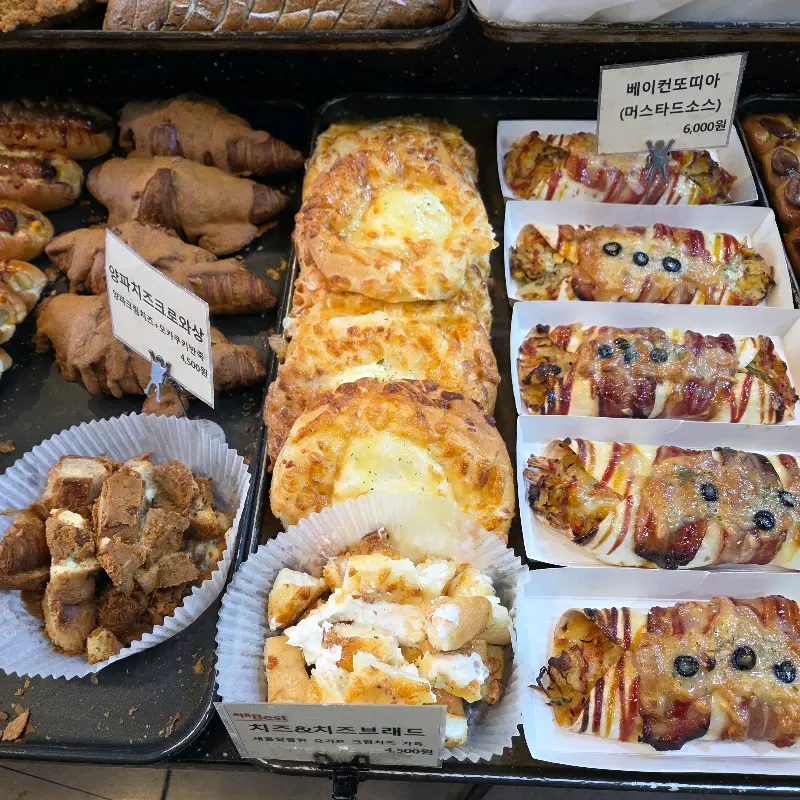 다양한 빵 종류