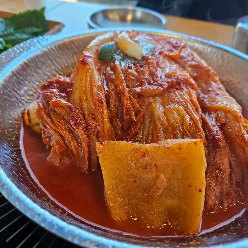 김치찜 클로즈업