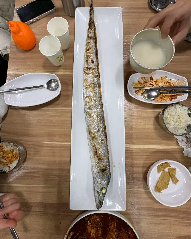 통갈치구이 단독샷