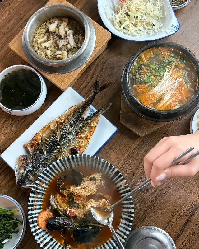 푸짐한 한 상 차림