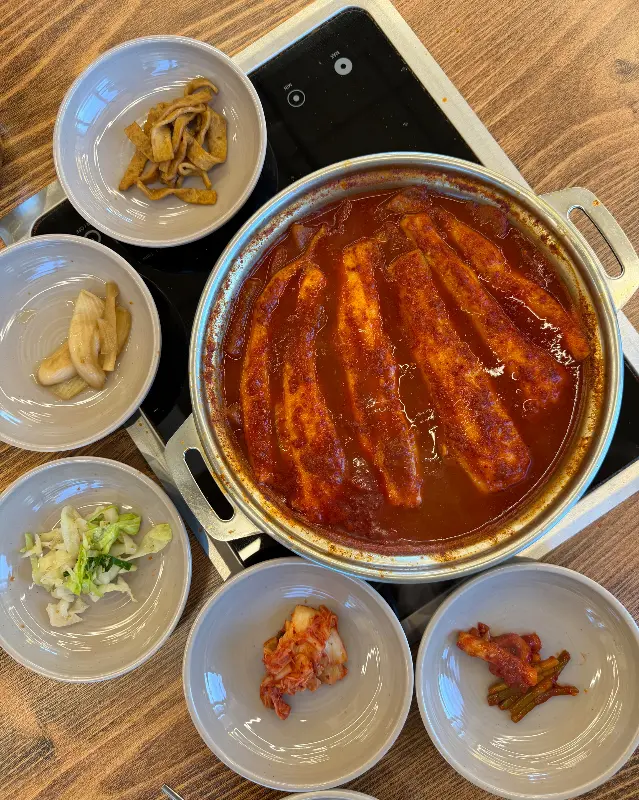 갈치조림 전체샷