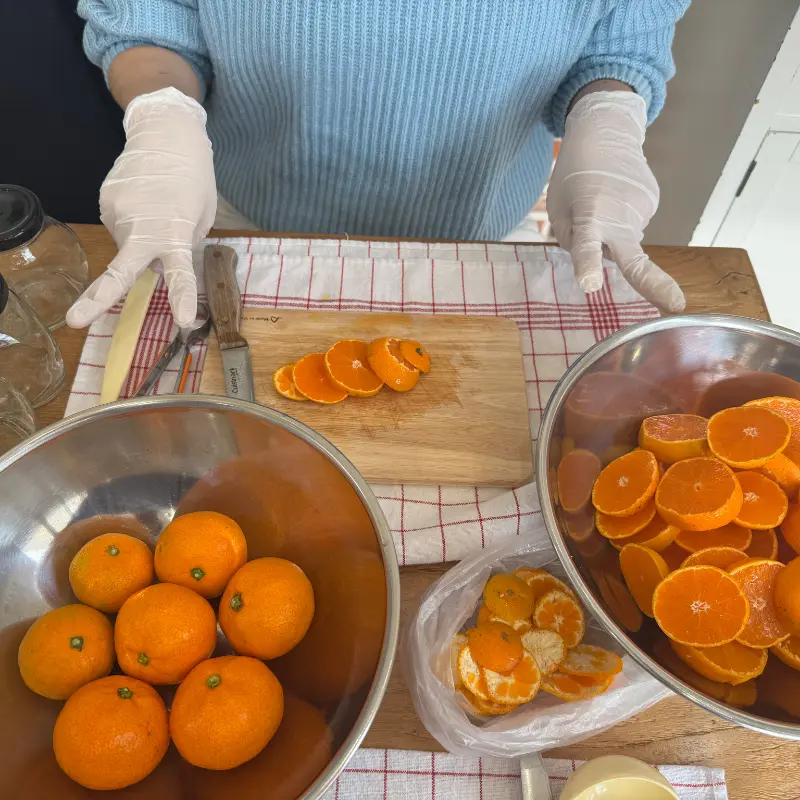 감귤청 만들기 체험