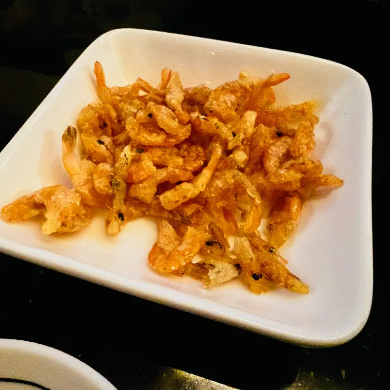 기본 안주로 제공되는 맛있는 새우깡