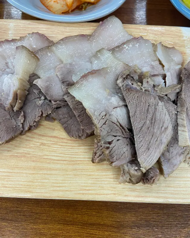 제주 잔칫날 고기