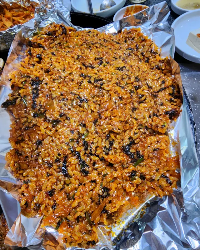 볶음밥 전체샷