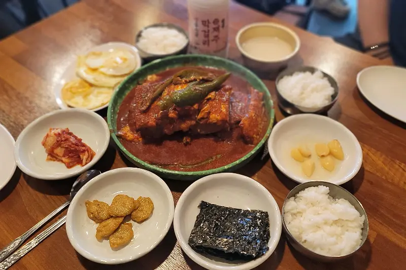 푸짐한 한 상 차림