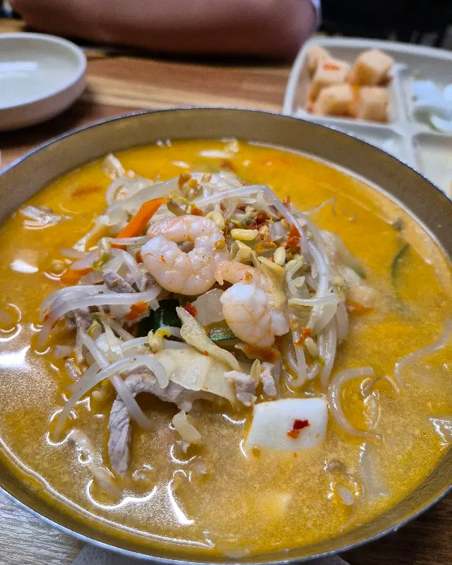 아서원 짬뽕 재료