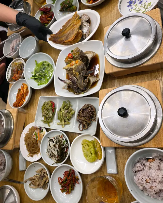 보리굴비 정식 한상차림