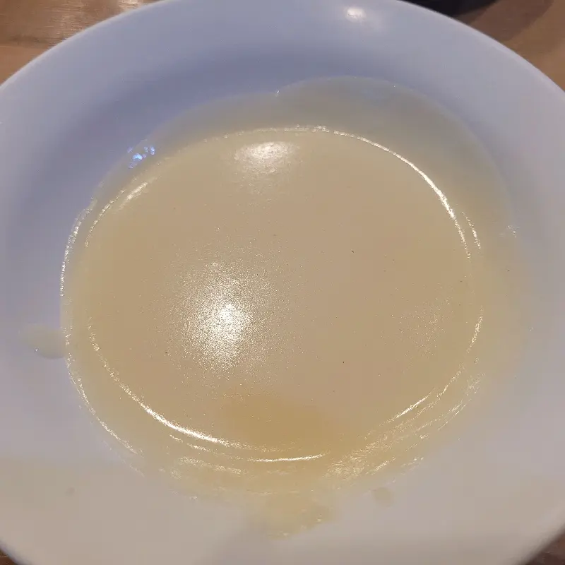 따뜻한 크림스프