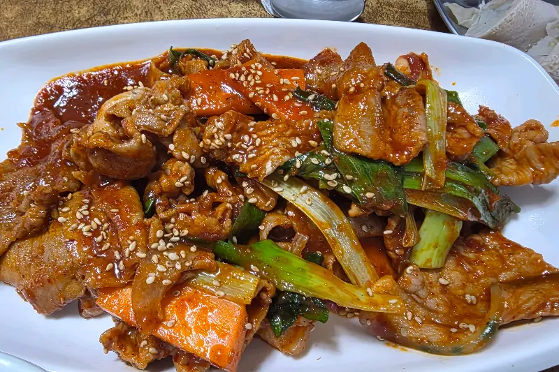 매콤한 제육볶음