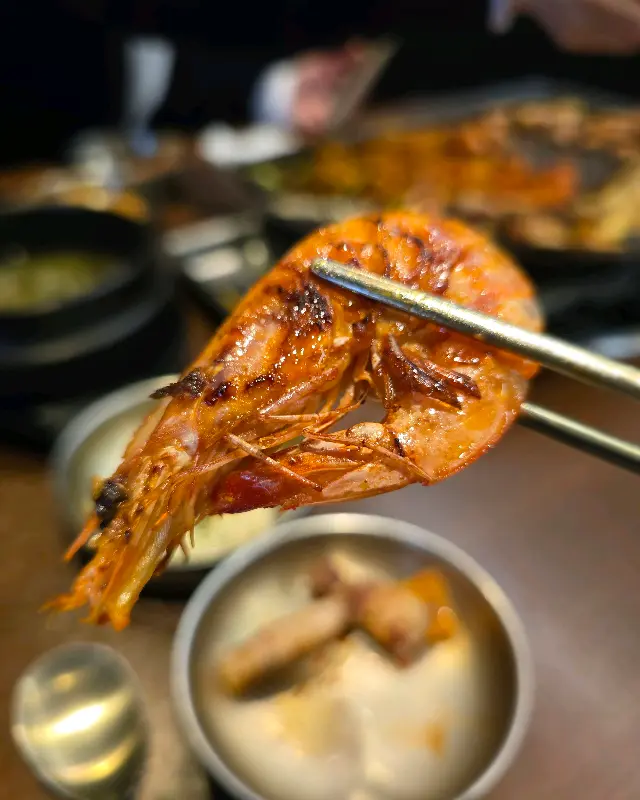 탱글탱글한 새우구이