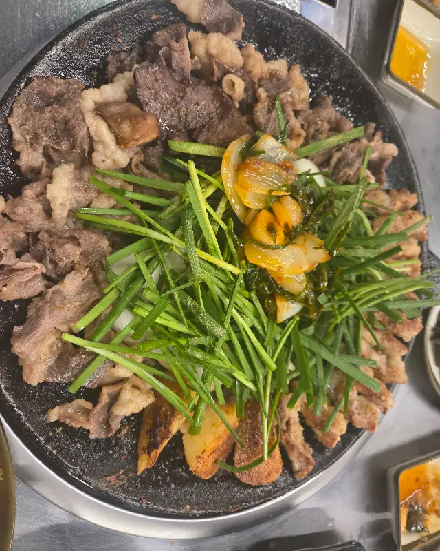 곱창, 염통, 막창의 조화