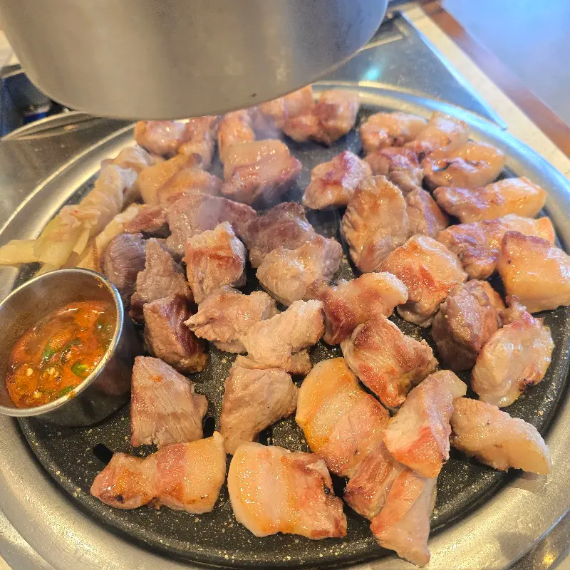 화로위 본점 불판 위의 흑돼지