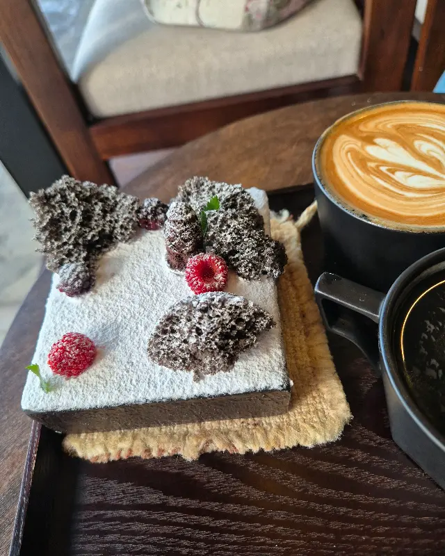 청수당 애월점 디저트와 커피