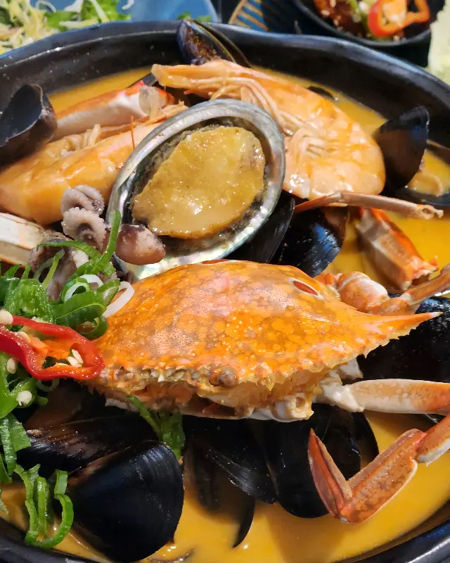 해물라면 비주얼