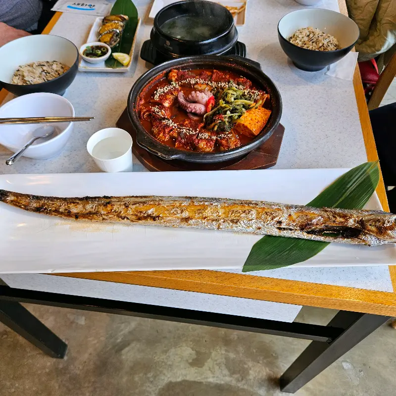 통갈치구이와 순살 갈치조림