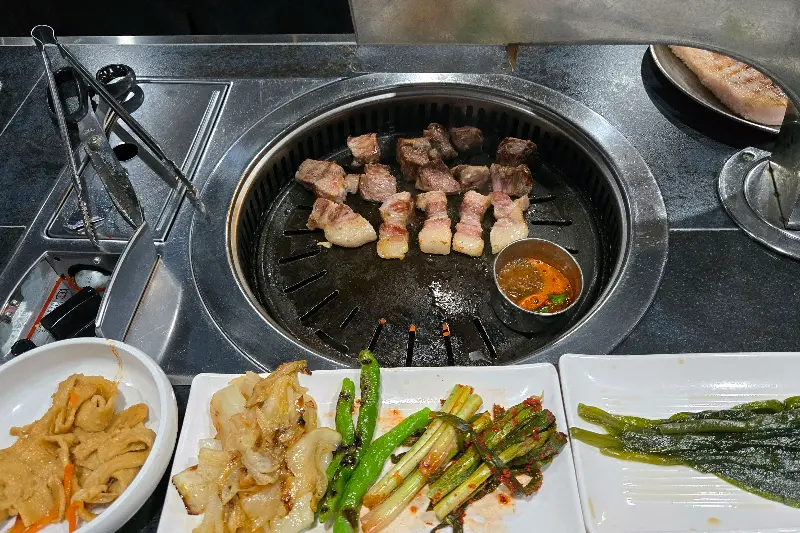 흑돼지 구이