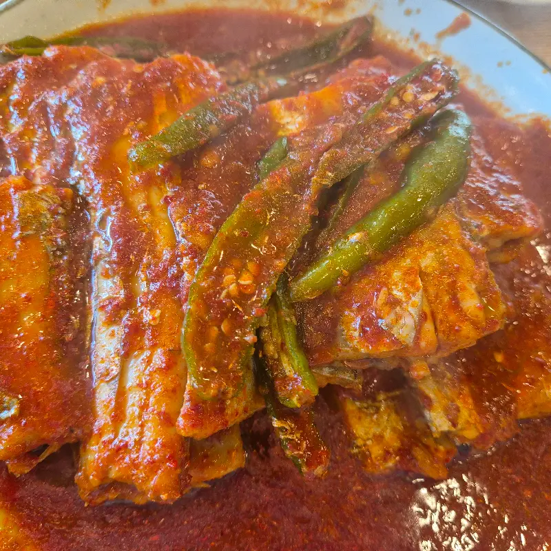 잘도식당 갈치조림 클로즈업