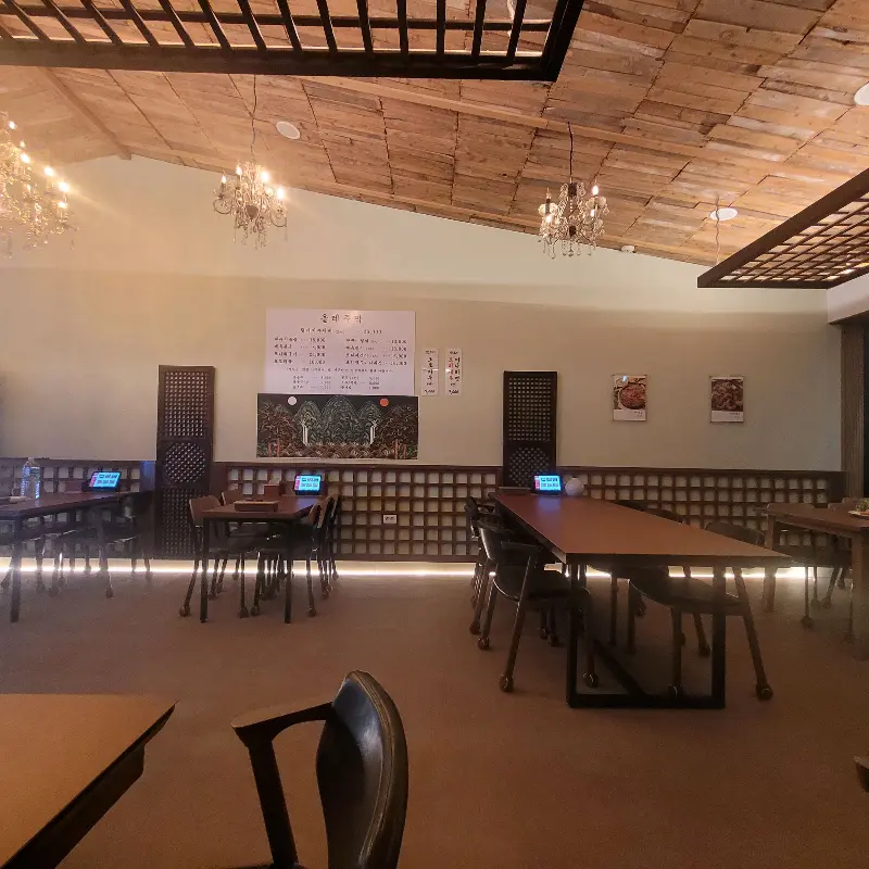 올레주막 내부 인테리어