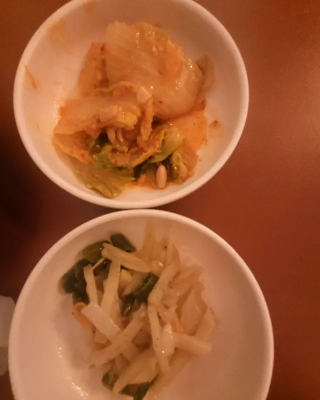 올레주막 밑반찬