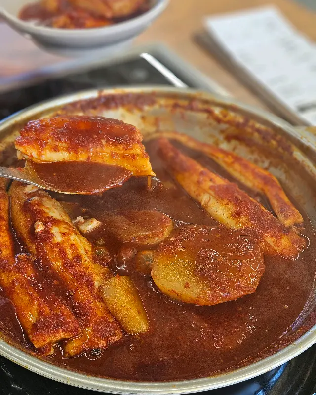 갈치조림 확대샷