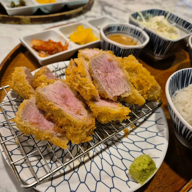 히레카츠 단면 사진