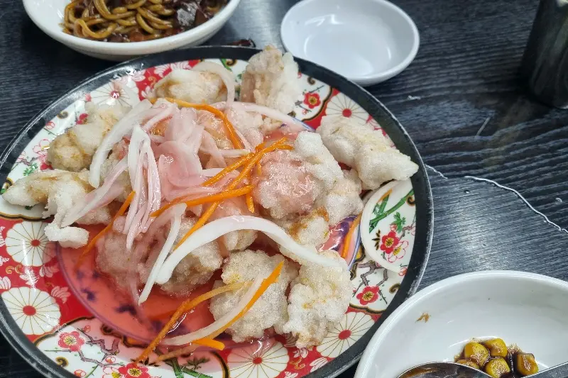 해녀짬뽕의 풍성한 해산물