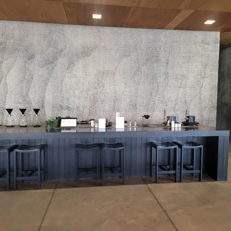 모던한 디자인의 카운터