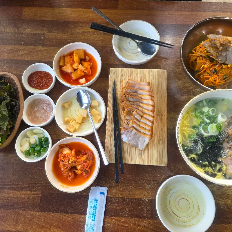 푸짐한 한 상 차림