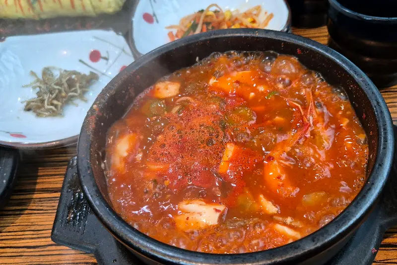 얼큰한 일품순두부