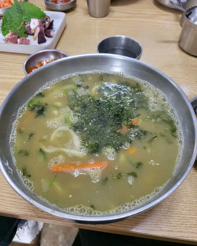 보말 칼국수