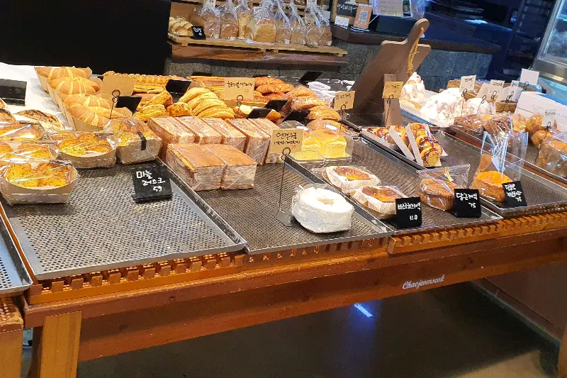 빵 진열대