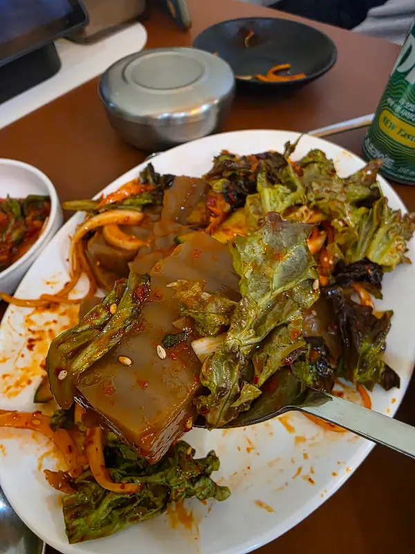 식사를 기다리며