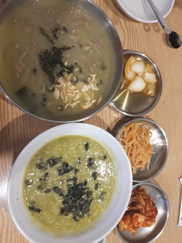 수두리보말칼국수 메뉴 안내