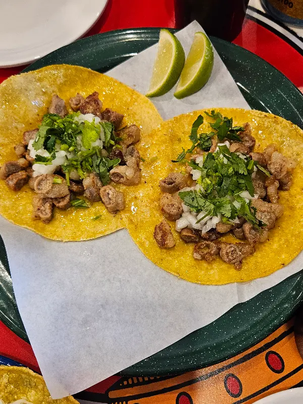 곱창 타코 근접샷