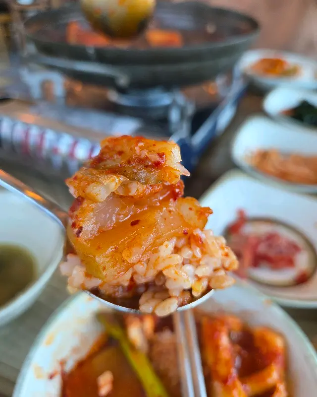 자작하게 끓여진 순살 갈치조림