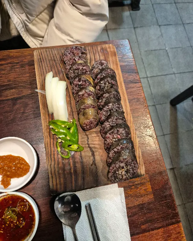 금복식당 찹쌀 순대 사진