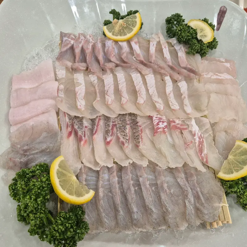 싱싱한 해산물 한 상