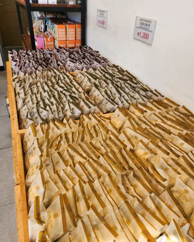 다양한 종류의 오메기떡