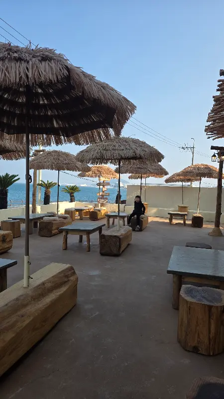 야외 테라스 좌석